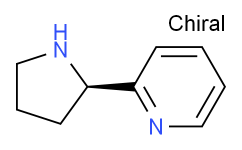 CAS No. 130464-05-0, (R)-2-(Pyrrolidin-2-yl)pyridine