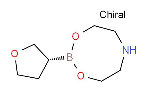 CAS No. 100858-40-0, (R)-2-(Tetrahydrofuran-3-yl)-1,3,6,2-dioxazaborocane