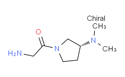 CAS No. 1354010-68-6, (R)-2-Amino-1-(3-(dimethylamino)pyrrolidin-1-yl)ethanone