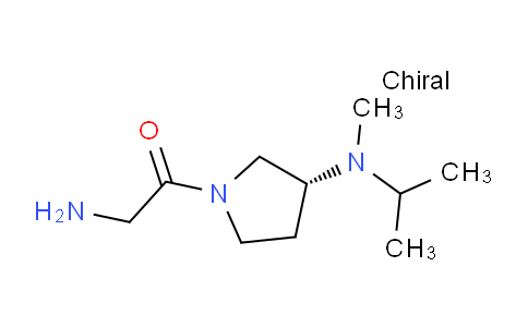 CAS No. 1354020-22-6, (R)-2-Amino-1-(3-(isopropyl(methyl)amino)pyrrolidin-1-yl)ethanone