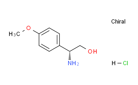 CAS No. 221697-18-3, (R)-2-Amino-2-(4-methoxyphenyl)ethanol hydrochloride