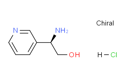 CAS No. 1391588-79-6, (R)-2-Amino-2-(pyridin-3-yl)ethanol hydrochloride