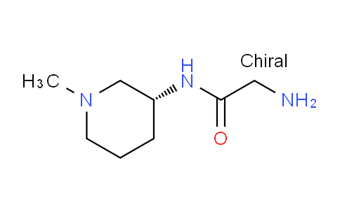 CAS No. 1354018-91-9, (R)-2-Amino-N-(1-methylpiperidin-3-yl)acetamide