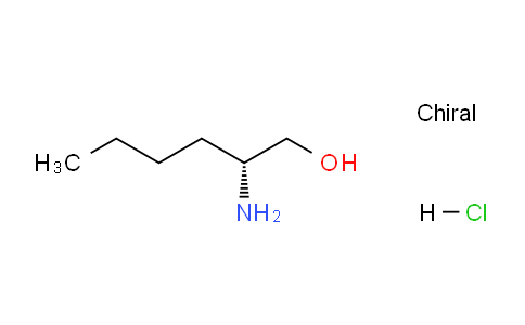 CAS No. 158741-04-9, (R)-2-Aminohexan-1-ol hydrochloride