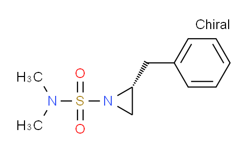 CAS No. 1370406-77-1, (R)-2-Benzyl-N,N-dimethylaziridine-1-sulfonamide