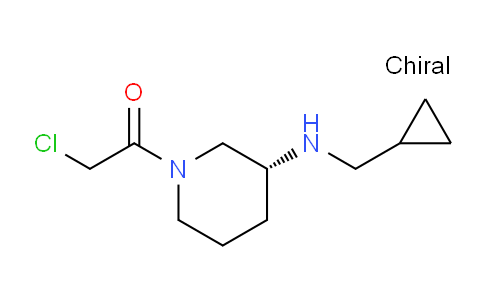 CAS No. 1354010-70-0, (R)-2-Chloro-1-(3-((cyclopropylmethyl)amino)piperidin-1-yl)ethanone