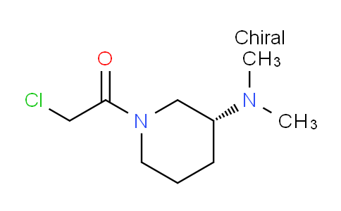 CAS No. 1354010-51-7, (R)-2-Chloro-1-(3-(dimethylamino)piperidin-1-yl)ethanone