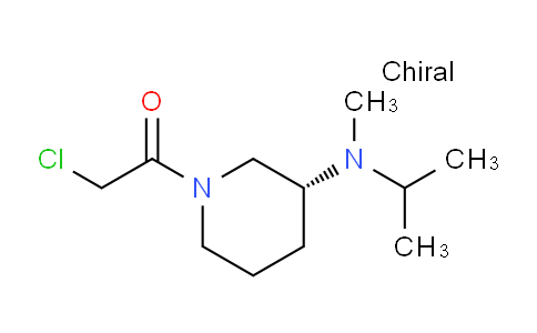 CAS No. 1353993-08-4, (R)-2-Chloro-1-(3-(isopropyl(methyl)amino)piperidin-1-yl)ethanone