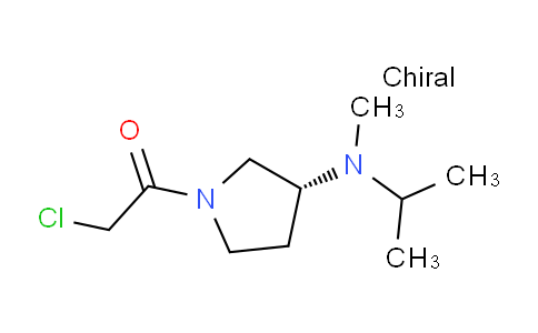 CAS No. 1354001-02-7, (R)-2-Chloro-1-(3-(isopropyl(methyl)amino)pyrrolidin-1-yl)ethanone