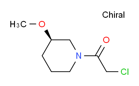 CAS No. 1354016-64-0, (R)-2-Chloro-1-(3-methoxypiperidin-1-yl)ethanone