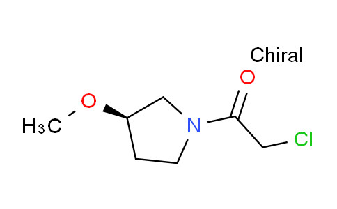 CAS No. 1354000-92-2, (R)-2-Chloro-1-(3-methoxypyrrolidin-1-yl)ethanone