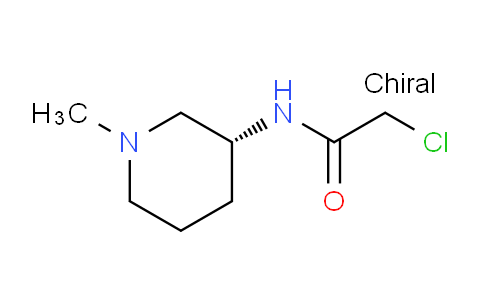 CAS No. 1354002-92-8, (R)-2-Chloro-N-(1-methylpiperidin-3-yl)acetamide