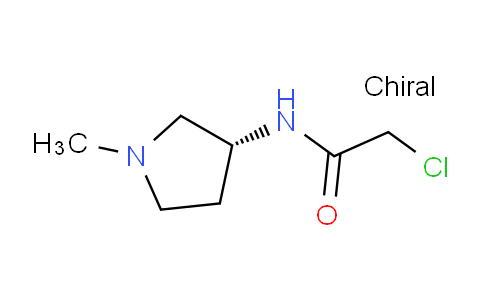 CAS No. 1354000-51-3, (R)-2-Chloro-N-(1-methylpyrrolidin-3-yl)acetamide