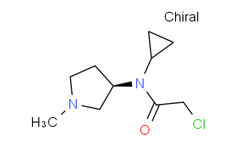 CAS No. 1354000-97-7, (R)-2-Chloro-N-cyclopropyl-N-(1-methylpyrrolidin-3-yl)acetamide