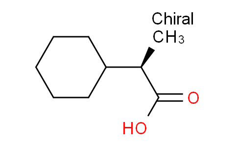 CAS No. 3451-36-3, (R)-2-Cyclohexylpropanoic acid