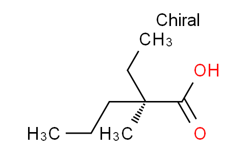 CAS No. 72335-48-9, (R)-2-Ethyl-2-methylpentanoic acid