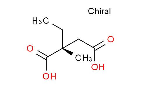 CAS No. 24410-76-2, (R)-2-Ethyl-2-methylsuccinic acid