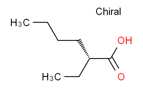 CAS No. 56006-48-5, (R)-2-Ethylhexanoic acid