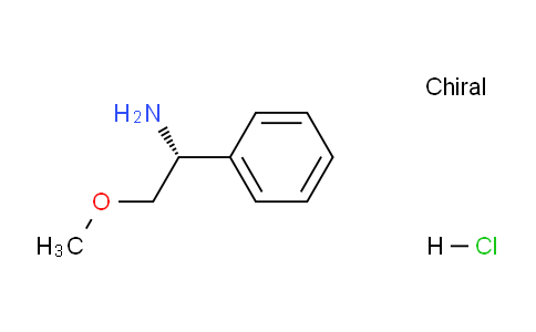 CAS No. 64715-86-2, (R)-2-Methoxy-1-phenylethanamine hydrochloride