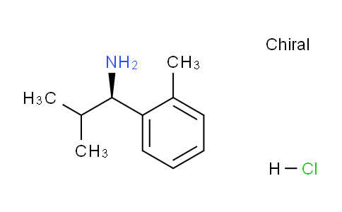 CAS No. 100485-64-1, (R)-2-Methyl-1-(o-tolyl)propan-1-amine hydrochloride