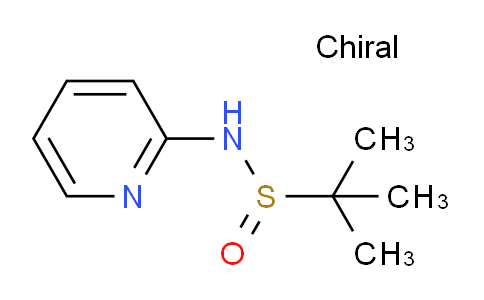 CAS No. 1217899-34-7, (R)-2-Methyl-N-(pyridin-2-yl)propane-2-sulfinamide