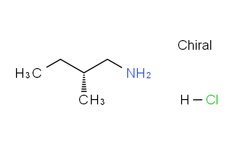 CAS No. 2506136-20-3, (R)-2-Methylbutan-1-amine hydrochloride
