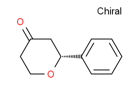 CAS No. 82110-27-8, (R)-2-Phenyldihydro-2H-pyran-4(3H)-one