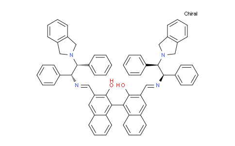 CAS No. 1620285-48-4, (R)-3,3'-Bis((((1R,2R)-2-(isoindolin-2-yl)-1,2-diphenylethyl)imino)methyl)-[1,1'-binaphthalene]-2,2'-diol