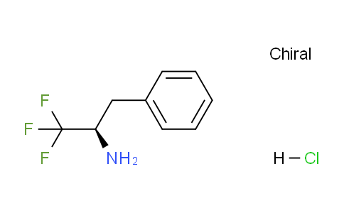 CAS No. 189350-65-0, (R)-3,3,3-Trifluoro-1-phenyl-2-propylamine hydrochloride