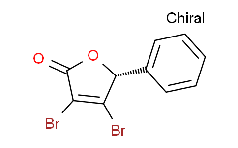 CAS No. 72857-86-4, (R)-3,4-Dibromo-5-phenylfuran-2(5H)-one
