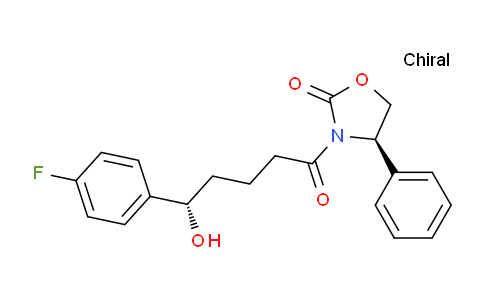CAS No. 404874-94-8, (R)-3-((S)-5-(4-Fluorophenyl)-5-hydroxypentanoyl)-4-phenyloxazolidin-2-one