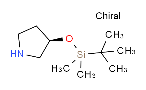 CAS No. 159330-31-1, (R)-3-((tert-Butyldimethylsilyl)oxy)pyrrolidine