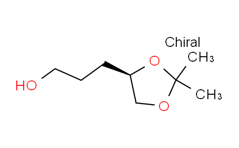 CAS No. 133008-08-9, (R)-3-(2,2-Dimethyl-1,3-dioxolan-4-yl)propan-1-ol