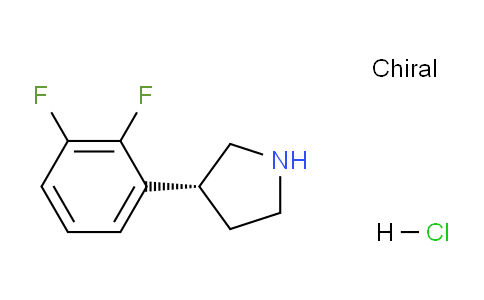 CAS No. 1311255-20-5, (R)-3-(2,3-Difluorophenyl)pyrrolidine hydrochloride