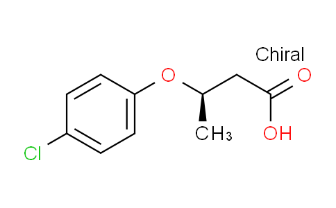 CAS No. 148144-58-5, (R)-3-(4-Chlorophenoxy)butanoic acid