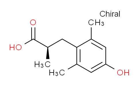 CAS No. 1311254-87-1, (R)-3-(4-Hydroxy-2,6-dimethylphenyl)-2-methylpropanoic acid