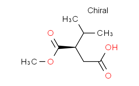CAS No. 220498-08-8, (R)-3-(Methoxycarbonyl)-4-methylpentanoic acid