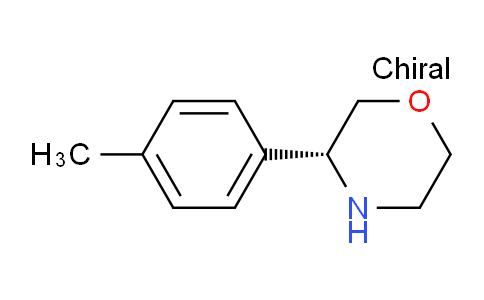 CAS No. 1213118-87-6, (R)-3-(p-Tolyl)morpholine