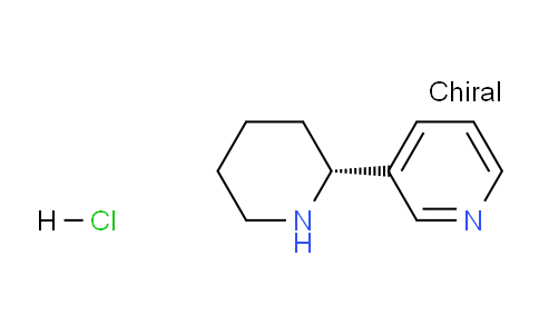 CAS No. 1055196-29-6, (R)-3-(Piperidin-2-yl)pyridine hydrochloride