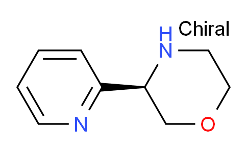 CAS No. 1213223-55-2, (R)-3-(Pyridin-2-yl)morpholine