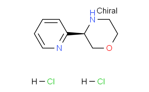 CAS No. 1956435-92-9, (R)-3-(Pyridin-2-yl)morpholine dihydrochloride
