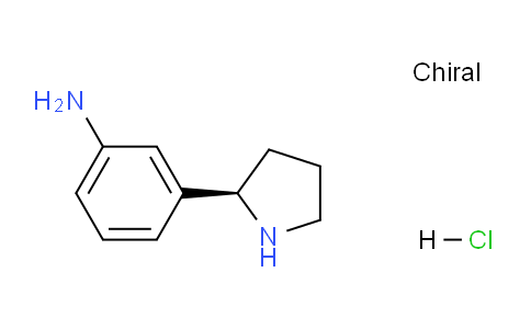CAS No. 2061996-91-4, (R)-3-(Pyrrolidin-2-yl)aniline hydrochloride