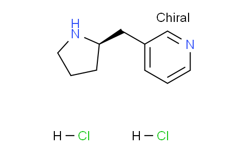 CAS No. 1821819-81-1, (R)-3-(Pyrrolidin-2-ylmethyl)pyridine dihydrochloride
