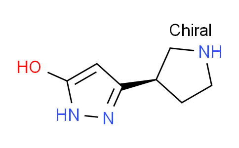 CAS No. 1159732-94-1, (R)-3-(Pyrrolidin-3-yl)-1H-pyrazol-5-ol