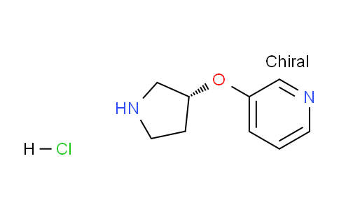 CAS No. 259261-88-6, (R)-3-(Pyrrolidin-3-yloxy)pyridine hydrochloride