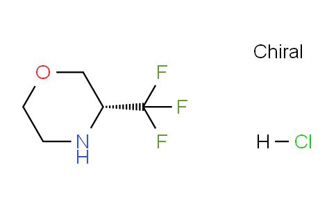 CAS No. 1430086-53-5, (R)-3-(Trifluoromethyl)morpholine hydrochloride
