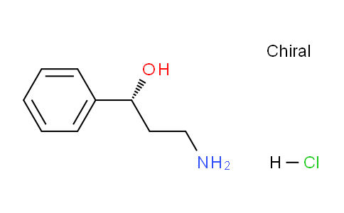 CAS No. 200621-69-8, (R)-3-Amino-1-phenylpropan-1-ol hydrochloride