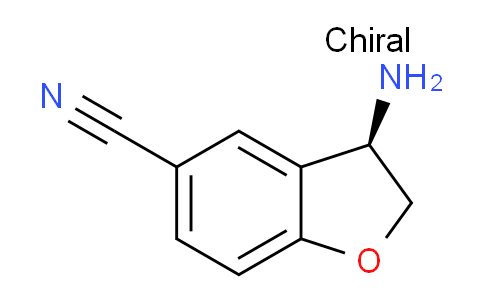 CAS No. 1259688-21-5, (R)-3-Amino-2,3-dihydrobenzofuran-5-carbonitrile