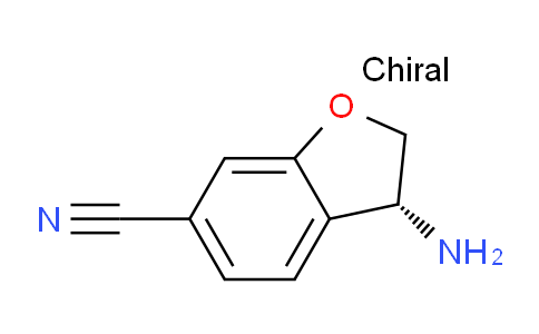 CAS No. 1259589-70-2, (R)-3-Amino-2,3-dihydrobenzofuran-6-carbonitrile