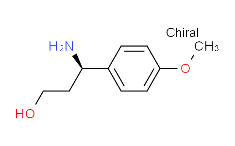 CAS No. 1071436-31-1, (R)-3-Amino-3-(4-methoxyphenyl)propan-1-ol